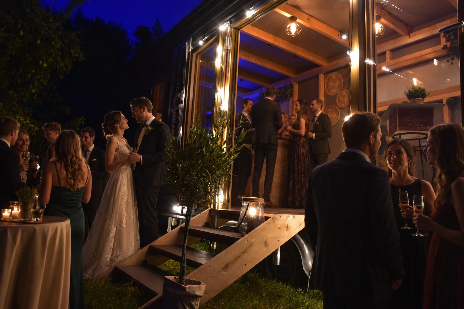 Music Lounge bei Hochzeitsempfang